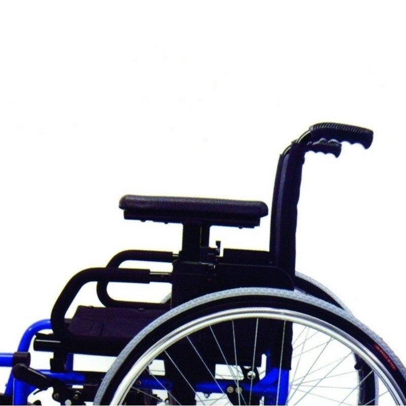 Invalidní vozík odlehčený BASIC LIGHT CLASSIC—Šířka sedu 42cm