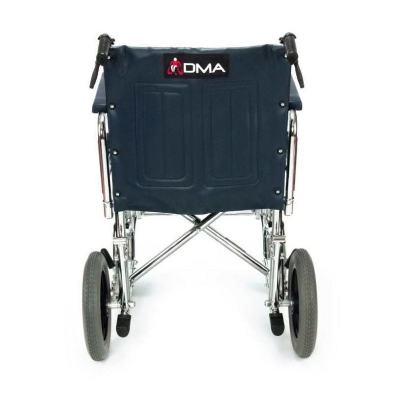 Transportní invalidní vozík zesílený 238-23—Šířka sedu 46cm