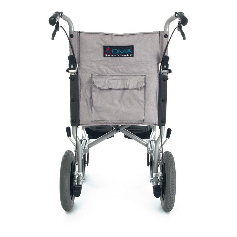 Transportní invalidní vozík 358-23 T—Šířka sedu 46cm