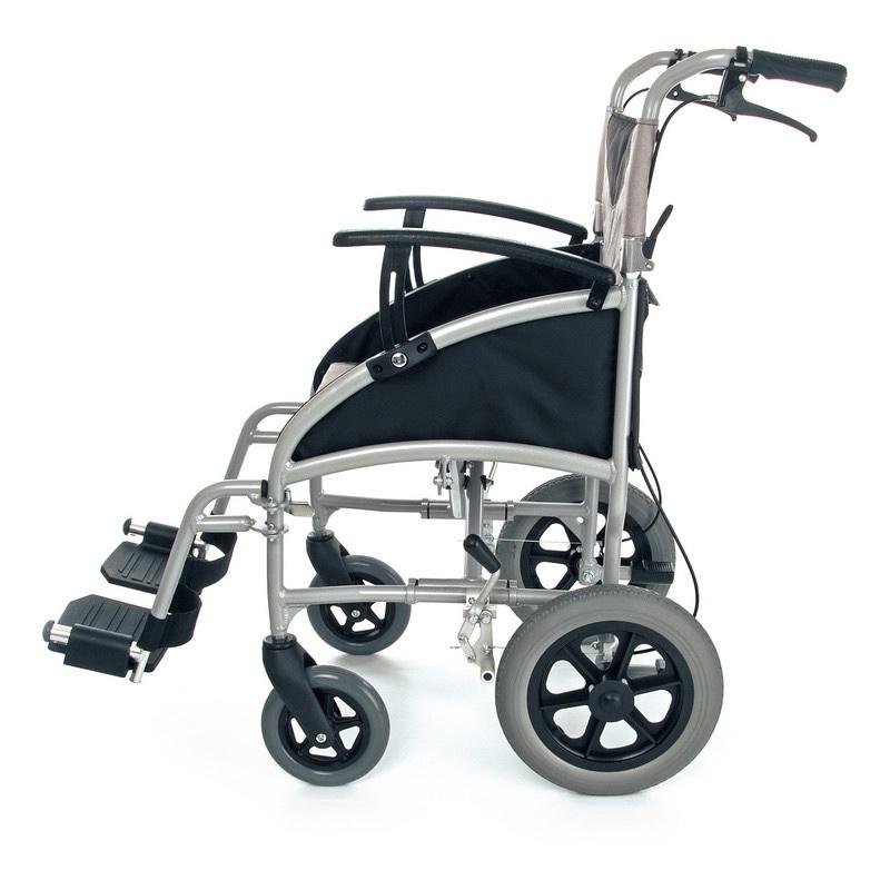 Transportní invalidní vozík 358-23 T—Šířka sedu 46cm