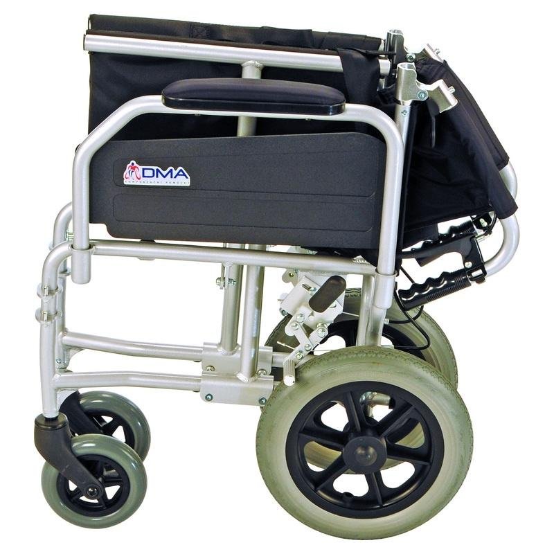 Transportní invalidní vozík 378-23—Šířka sedu 46cm