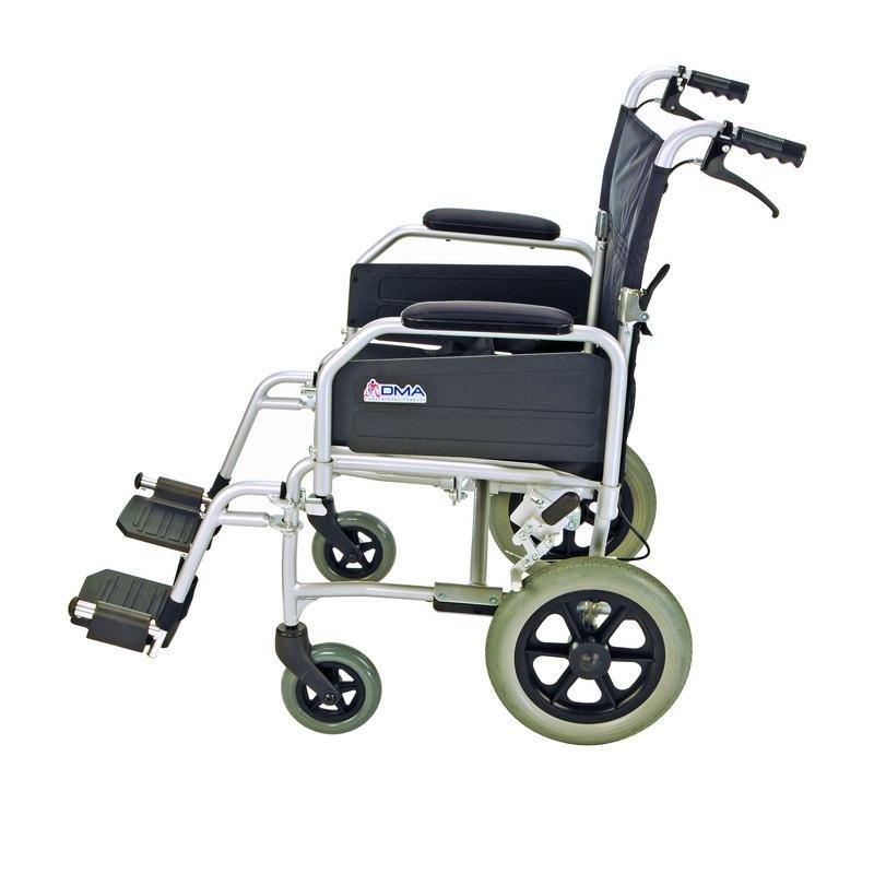 Transportní invalidní vozík 378-23—Šířka sedu 46cm