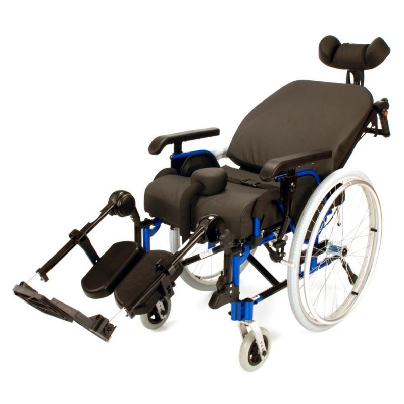 Invalidní vozík polohovací ALTO PLUS CONFORT—Šířka sedu 42cm