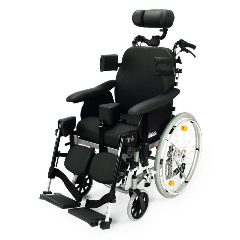 Invalidní vozík polohovací RELAX COMFORT—Šířka sedu 39cm