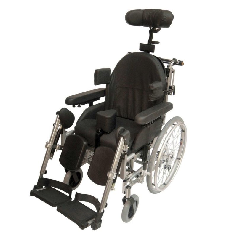 Invalidní vozík polohovací ID SOFT—Šířka sedu 39-44cm