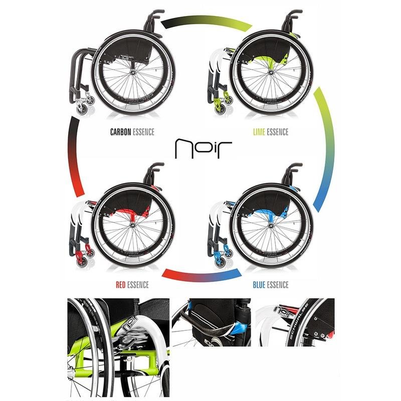 Aktivní vozík karbonový NOIR