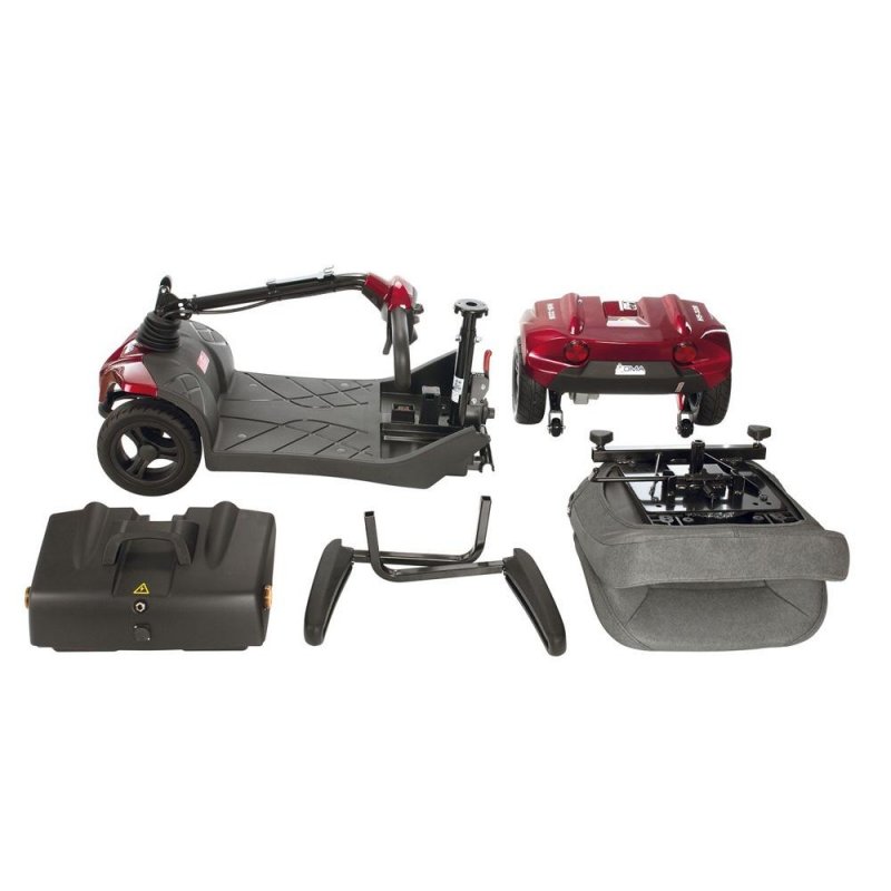 Elektrický čtyřkolový skútr HS-328 RED