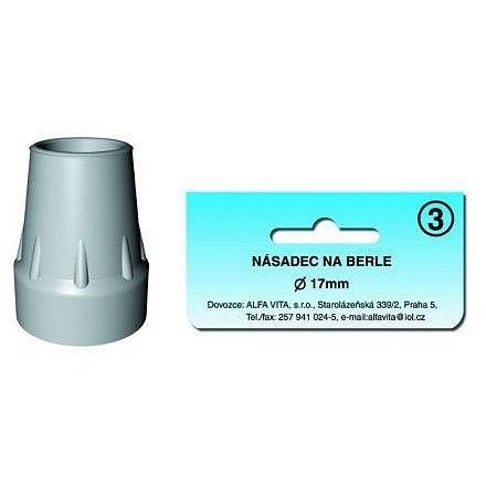 Násadec na berle ALFA č.3—17 mm