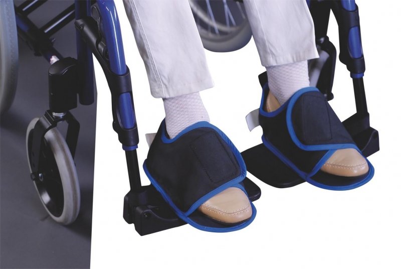 Boty k zajištění nohou na invalidním vozíku—Stélka 25cm
