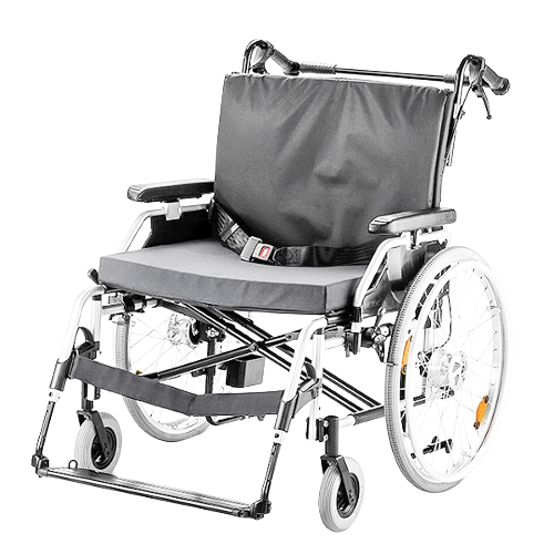 Invalidní vozík Meyra Eurochair 2 2.850 HD—S nosností do 300kg, šířka sedu 70, 75, 80 cm