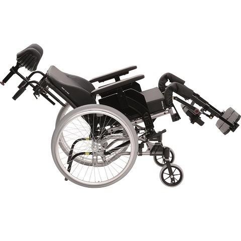 Polohovací invalidní vozík Meyra Netti 4U CE Plus—Šířka sedu 35-50cm