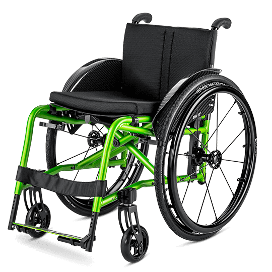 Aktivní invalidní vozík Meyra SMART F 2.360—Šířka sedu 32-52cm