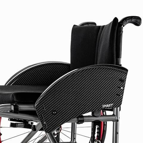 Aktivní invalidní vozík Meyra SMART F 2.360—Šířka sedu 32-52cm