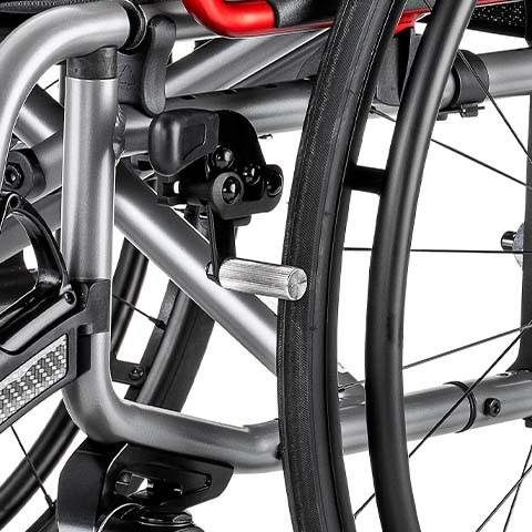 Aktivní invalidní vozík Meyra SMART S 2.370—Šířka sedu 32-52cm