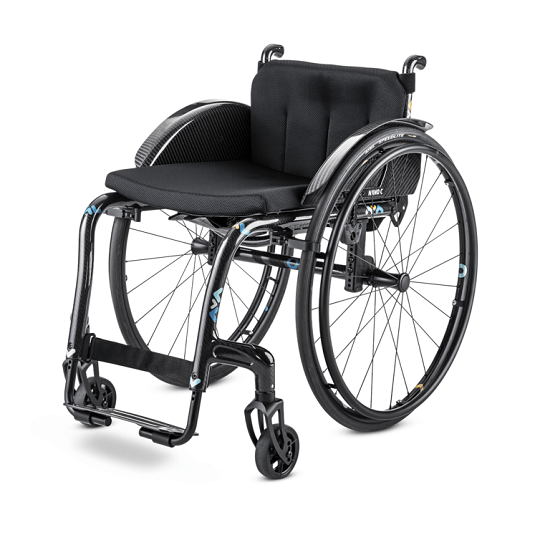 Aktivní invalidní vozík Meyra NANO C 1.158—Šířka sedu 38-44cm