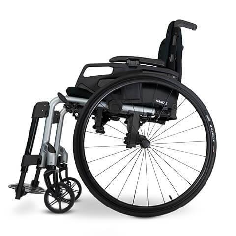 Aktivní invalidní vozík Meyra NANO S 1.157—Šířka sedu 32-48cm