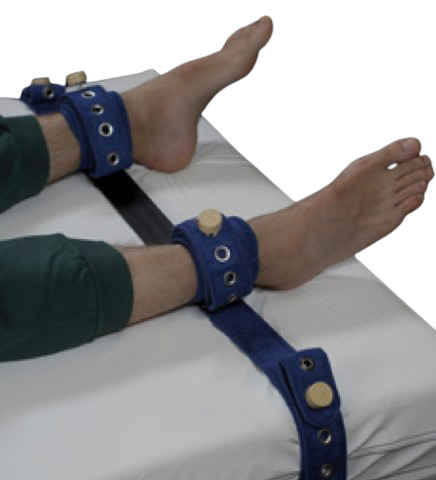 Sada k fixaci kotníků se 4 magnetickými zámky—Obvod kotníků 18 - 28 cm, 1 pár