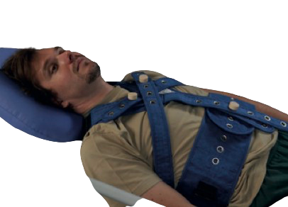 Popruhy k fixaci ramen s 2 magnetickými zámky—Velikost L