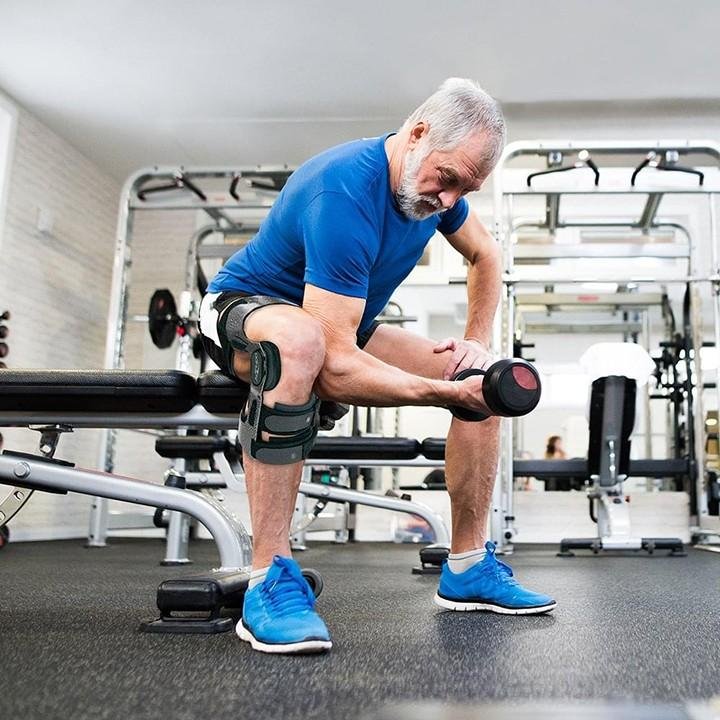 Ortéza kolenní ARMOR ACL FOURCEPOINT - Levá—Velikost XL