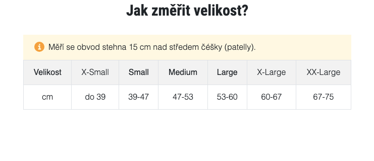 Ortéza kolenní ACL EVERYDAY - Levá—Velikost L