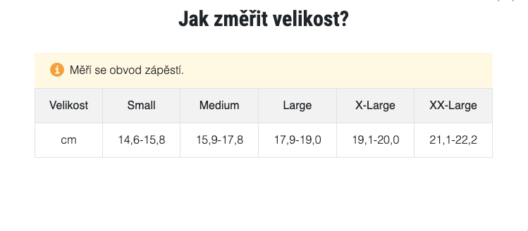 Bandáž zápěstí MANUFORCE - Levá—Velikost XL