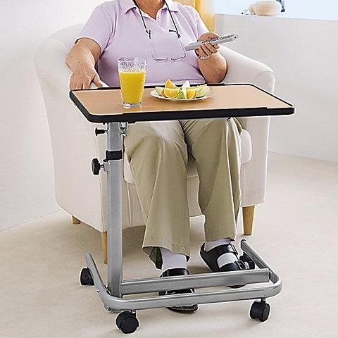 Pojízdný stolek RFM—Hnědý