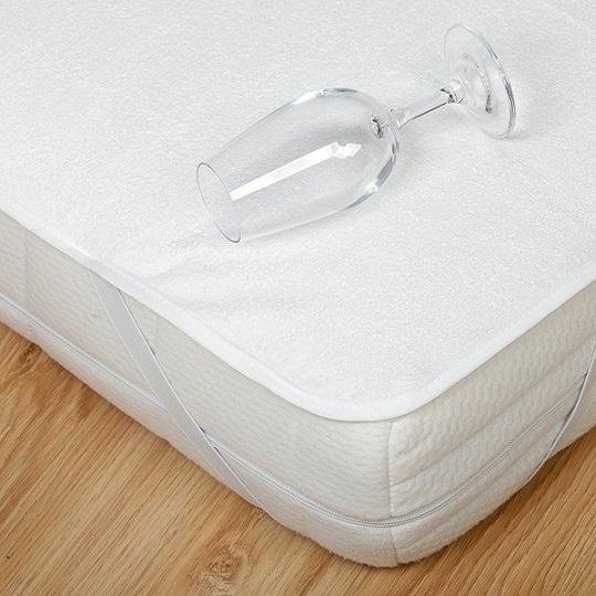 Matracový chránič s PU zátěrem 80% bavlna—90x200cm