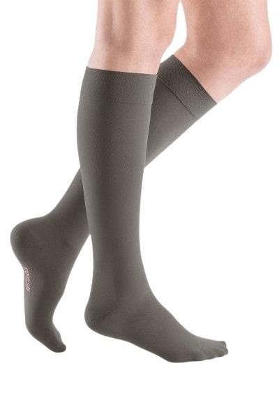 Lýtkové punčochy mediven elegance (II.KT)—Velikost 4, barva grey, délka normal, se špicí