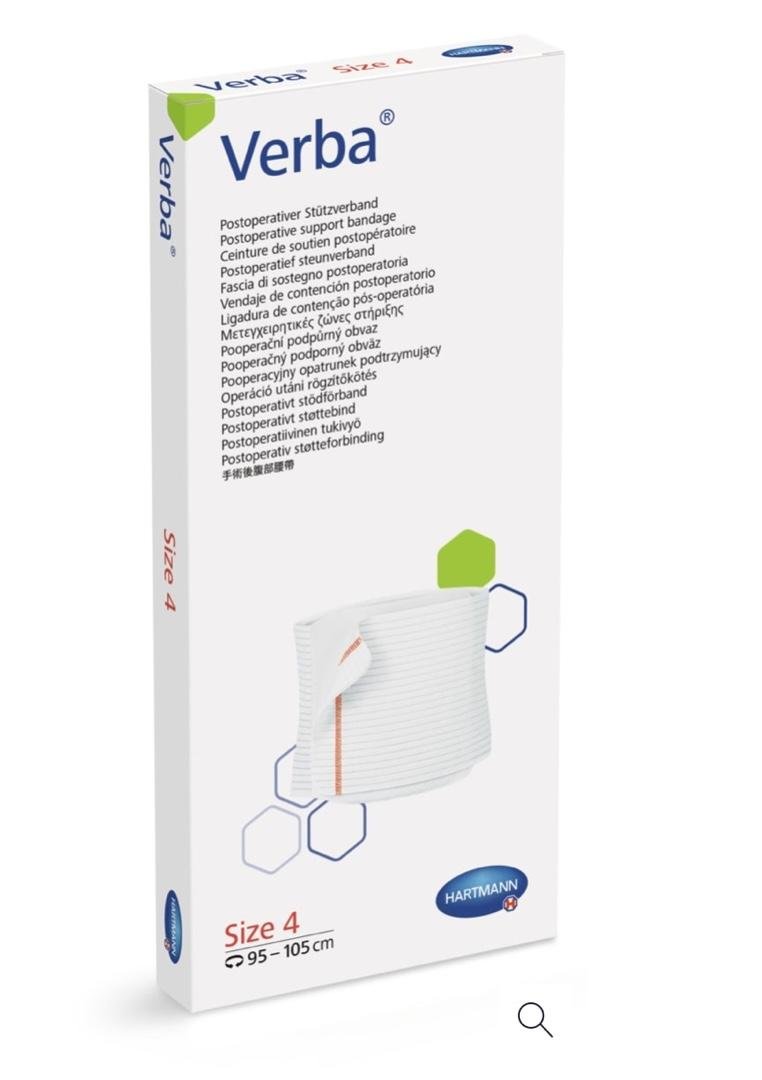 Verba Břišní pás podpůrný—Velikost 4, 1ks