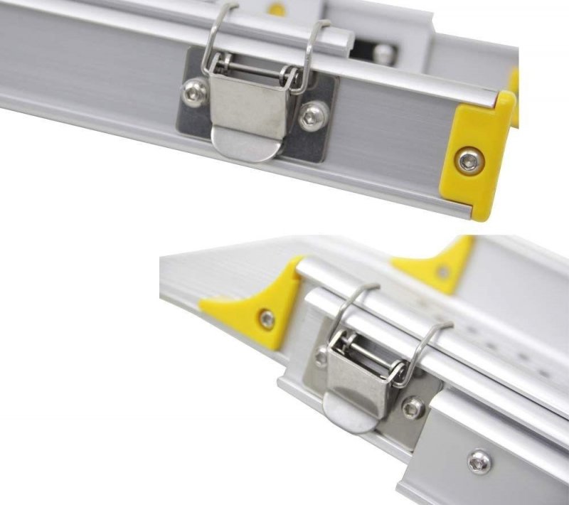 Nájezdové rampy teleskopické MR 107 (210 CM)—Balení obsahuje 1 pár (2ks)