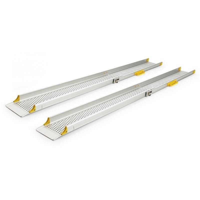 Nájezdové rampy teleskopické MR 107 (210 CM)—Balení obsahuje 1 pár (2ks)