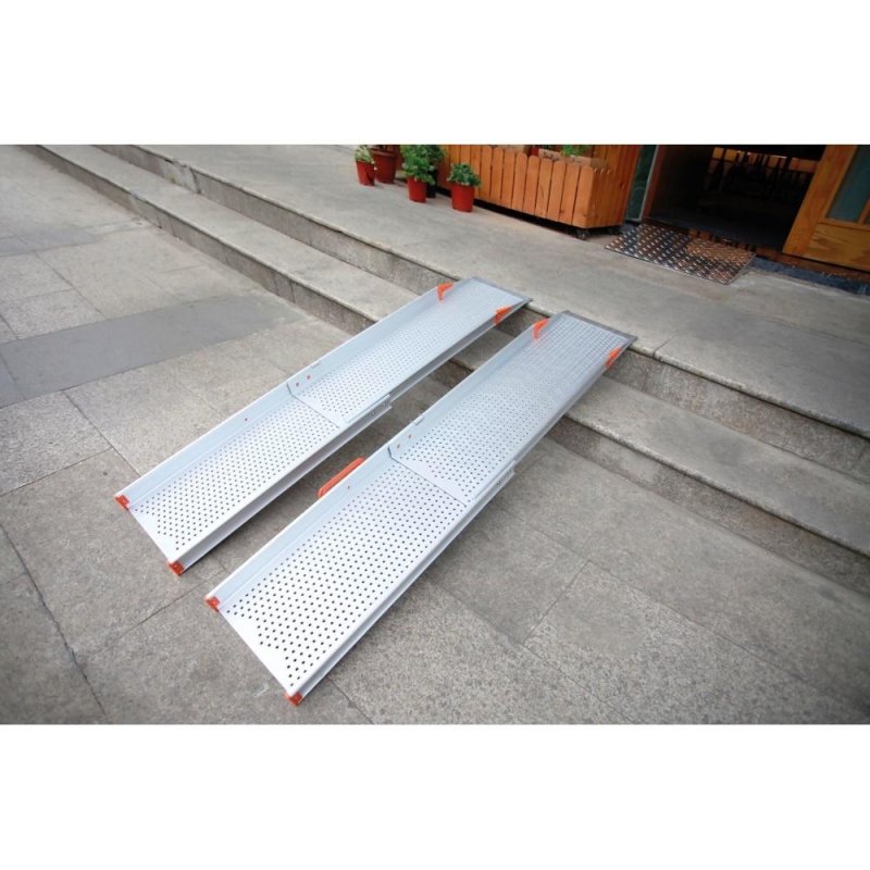 Nájezdové rampy teleskopické MR 107W (ŠIROKÉ)—Balení obsahuje 1 pár (2ks)