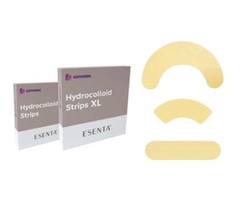 Vyrovnávací pásky ESENTA, půlkruh XL—3x15 CM, 20 ks