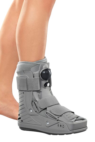 protect.CAT Walker short - S—Pohodlná chodicí ortéza na poranění hlezna a nohy - lehká skořepinová konstrukce