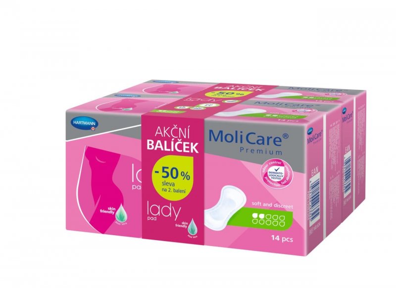 MoliCare Lady Pad 2 kapky DUOPACK—Vložky absorpční 28 ks