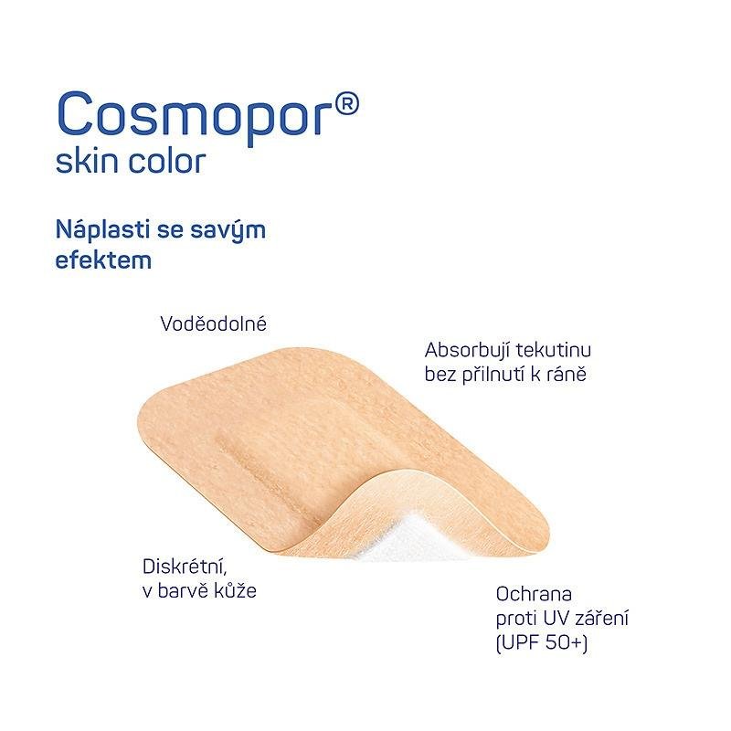 Cosmopor skin color diskrétní náplast 7,2 × 5 cm—5ks