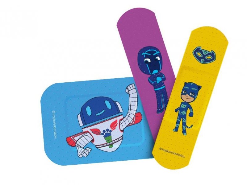 Cosmos PJ Masks dětské náplasti 3 velikosti—12ks