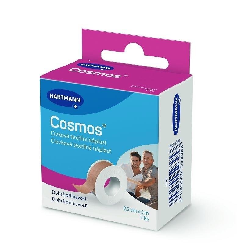 Cosmos Plast cívková náplast pevná 2,5 cm × 5 m—1ks