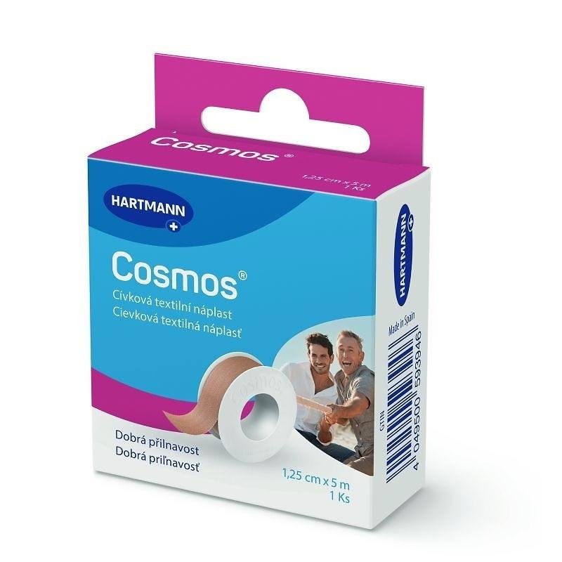 Cosmos Plast cívková náplast pevná 1,25 cm × 5 m—1ks