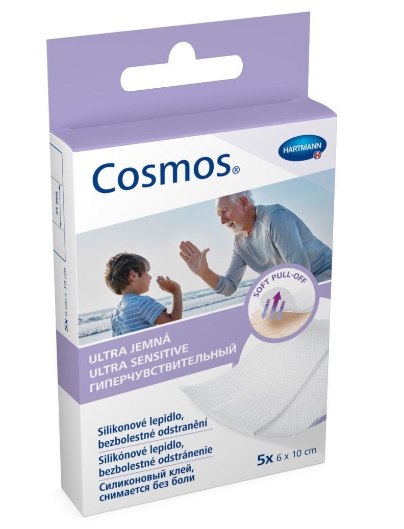 Cosmos Soft Silicone ultra jemná náplast 6 x 10 cm—5ks