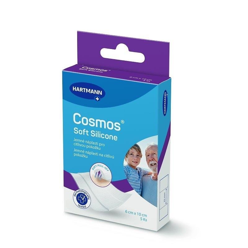 Cosmos Soft Silicone ultra jemná náplast 6 x 10 cm—5ks