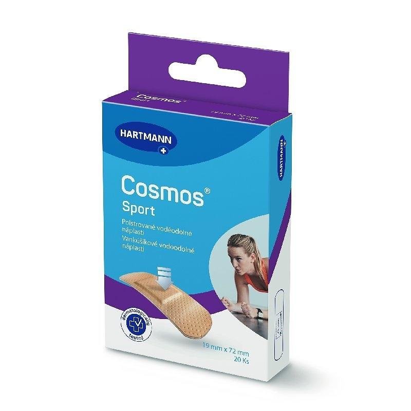 Cosmos Sport polstrovaná náplast 19 × 72 mm—20ks