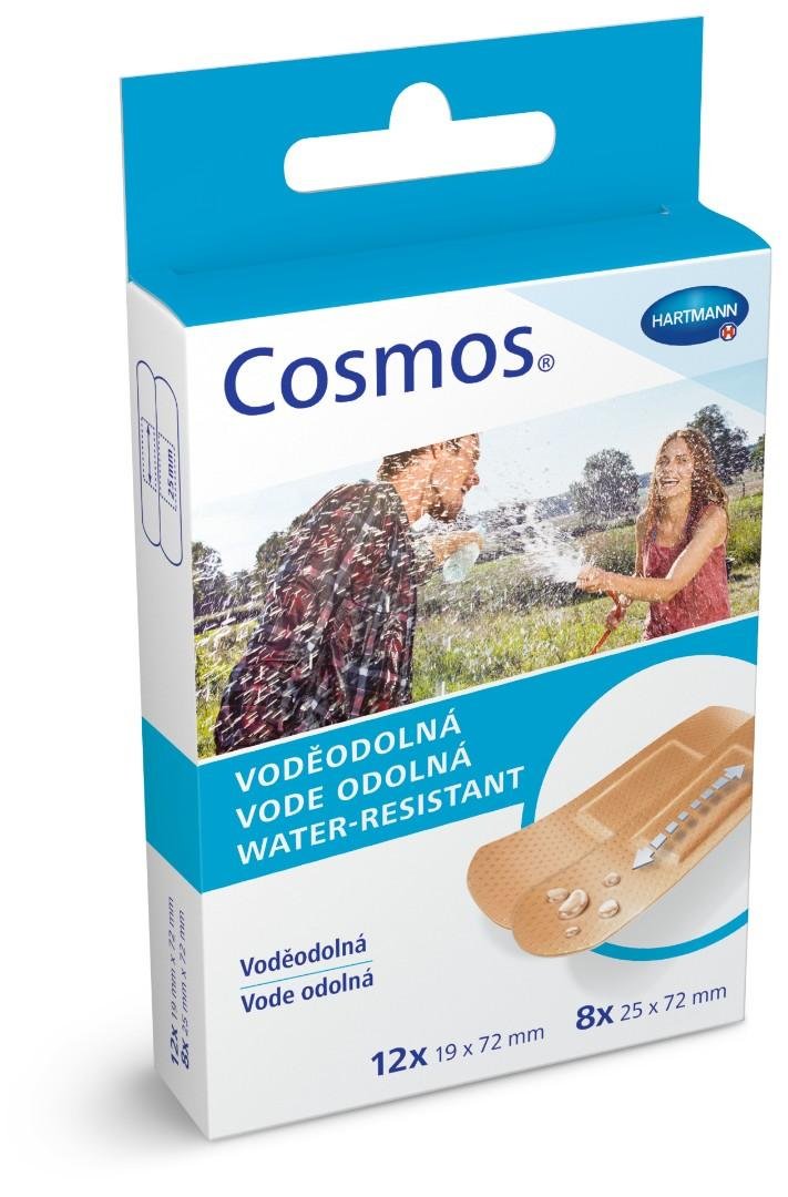 Cosmos Voděodolná 20ks—(8x) 25 x 72 mm, (12x) 19 x 72 mm