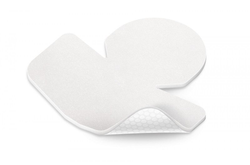 Pěnové hydropolymerové krytí HydroTac concave 10ks—18x18,5 cm