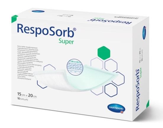 Savé sterilní krytí Resposorb Super—15x20 cm, 10ks