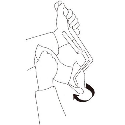 Pomůcka pro osobní hygienu Etac TORKEL