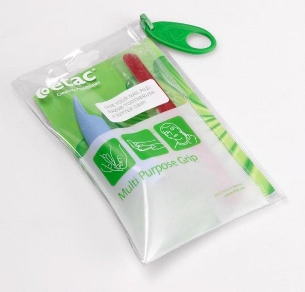 Univerzální úchyt s pilníkem na nehty