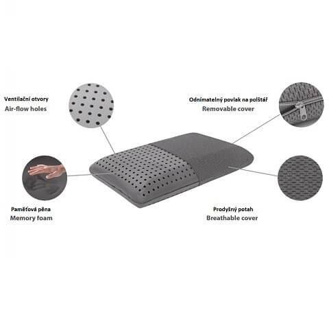 Anatomický polštář Classic Bamboo