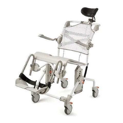 Polohovací křeslo Etac Swift Mobil Tilt 2 XL—Polohovatelné sprchové a toaletní křeslo