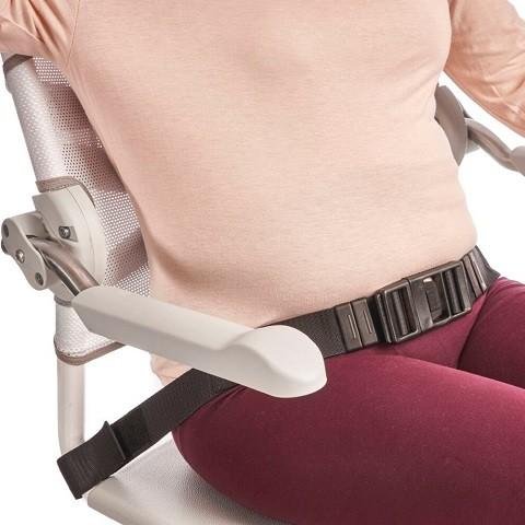 Polohovací křeslo Etac Swift Mobil Tilt 2 XL—Polohovatelné sprchové a toaletní křeslo